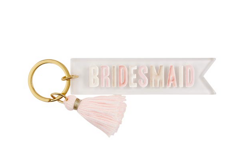 Bridesmaid Acrylic Keychain