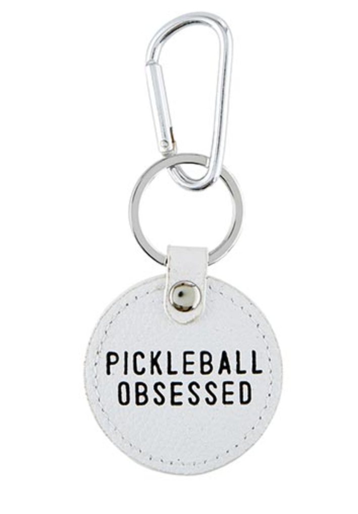 Pickleball Obsessed Keychain