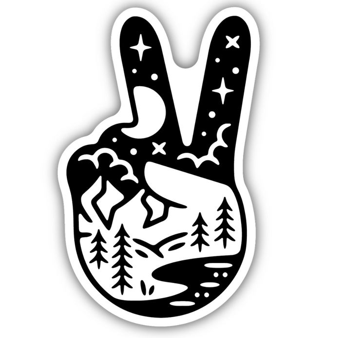 Peace Sticker