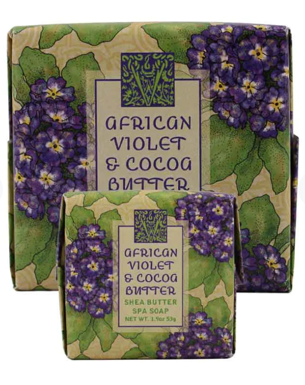 AFRICAN VIOLET & COCOA BUTTER SOAP