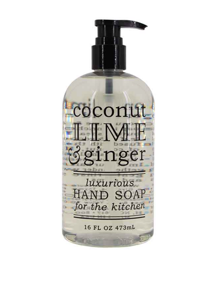 COCONUT, LIME & GINGER HAND SOAP