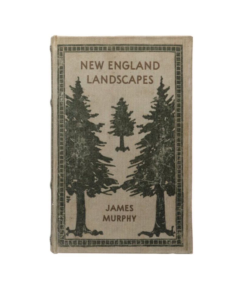 New England landscapes Storage Book
