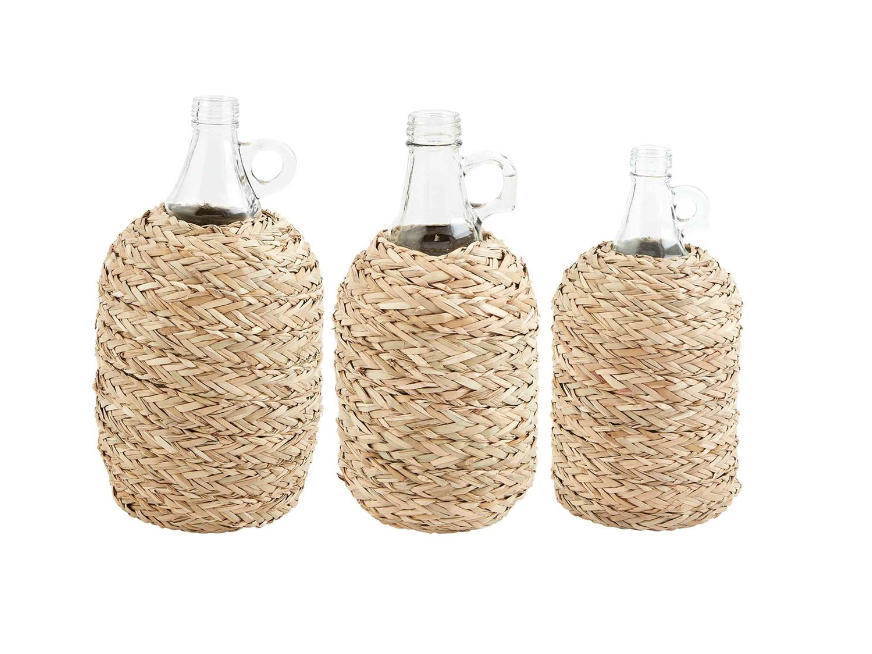 WOVEN GLASS VASE