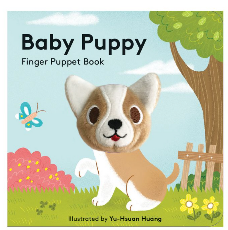 Baby Puppy Finger Puppet Book