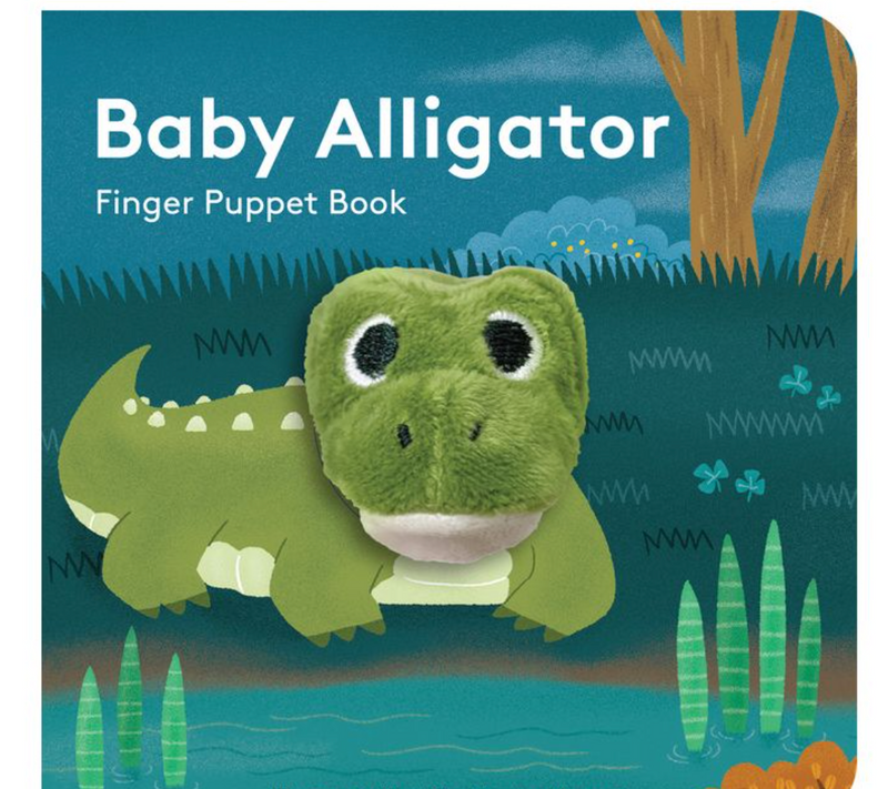 Baby Alligator Finger Puppet Book