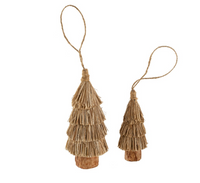 Natural Straw Tree Ornament