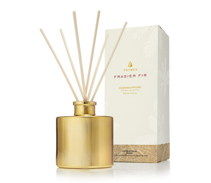 Frasier Fir Reed Diffuser, Petite Gold