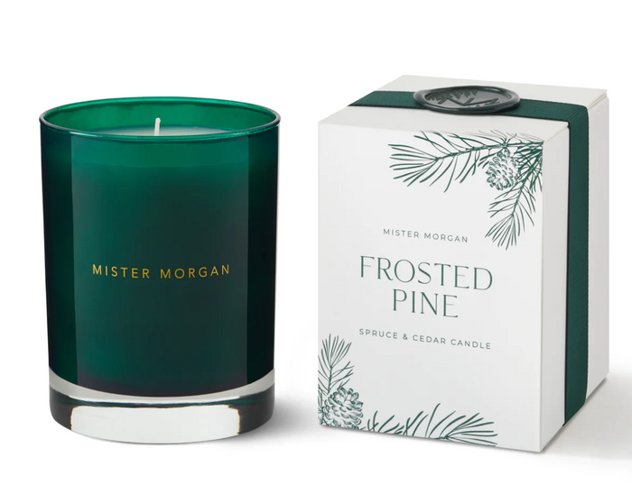 Frosted Pine Candle