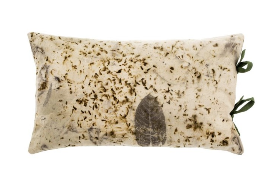 Eco Print Pillow