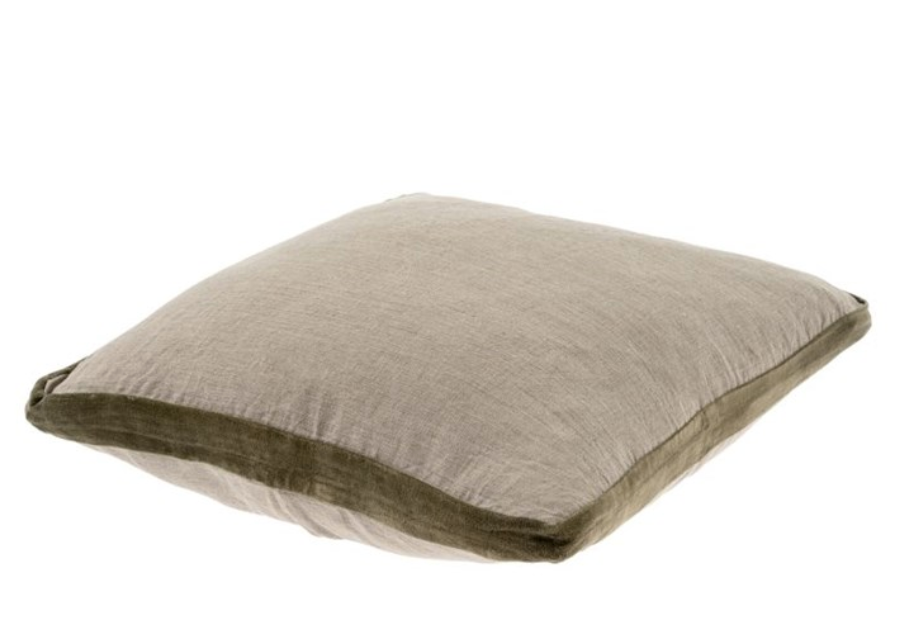20x20 Velvet Trim Pillow