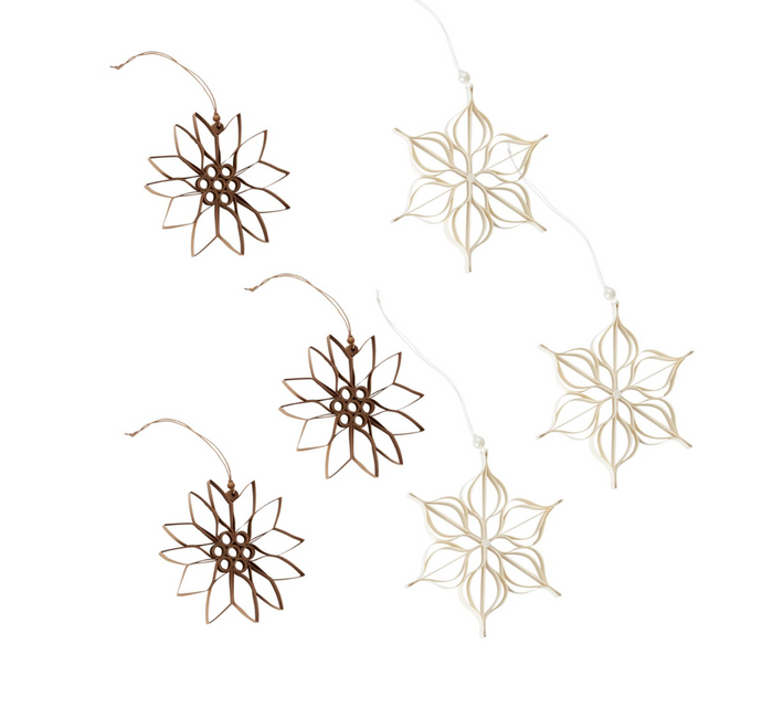 Yule Ornament - Paper Snowflake