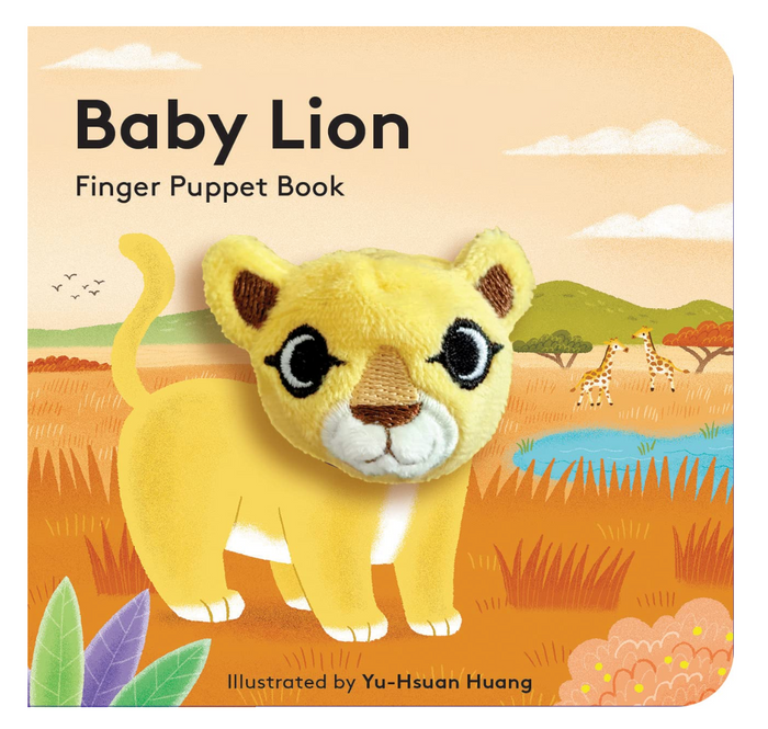 Baby Lion Finger Puppet Book