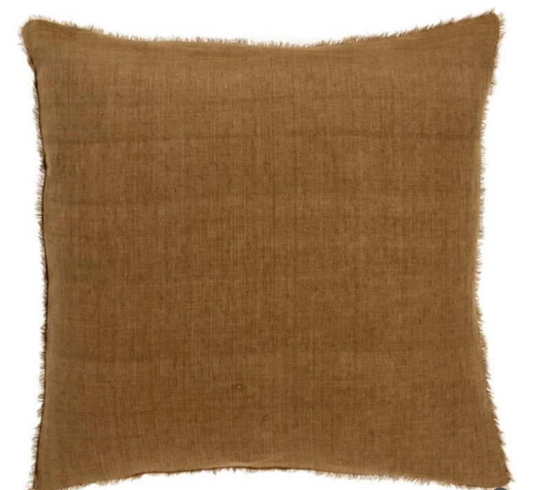 Lina Linen Pillow Tawny