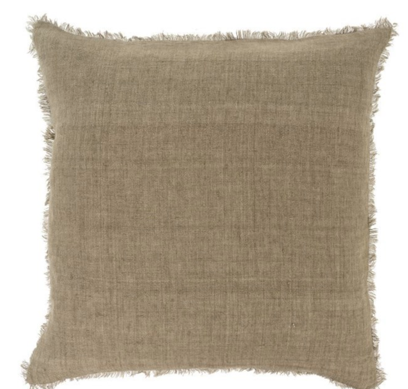 Lina Linen Pillow Mink