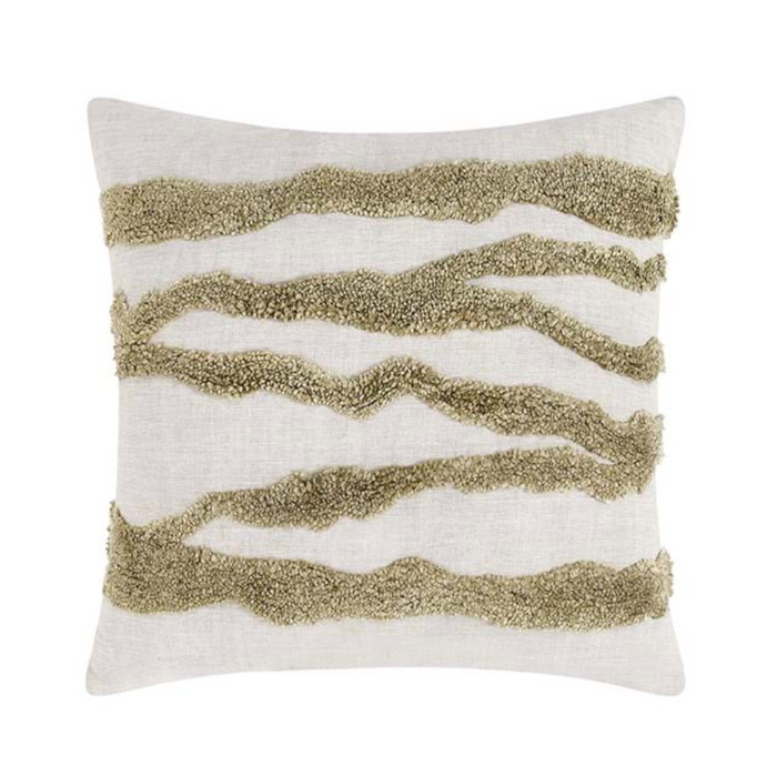 Passage Wheat Green Pillow - 22x22