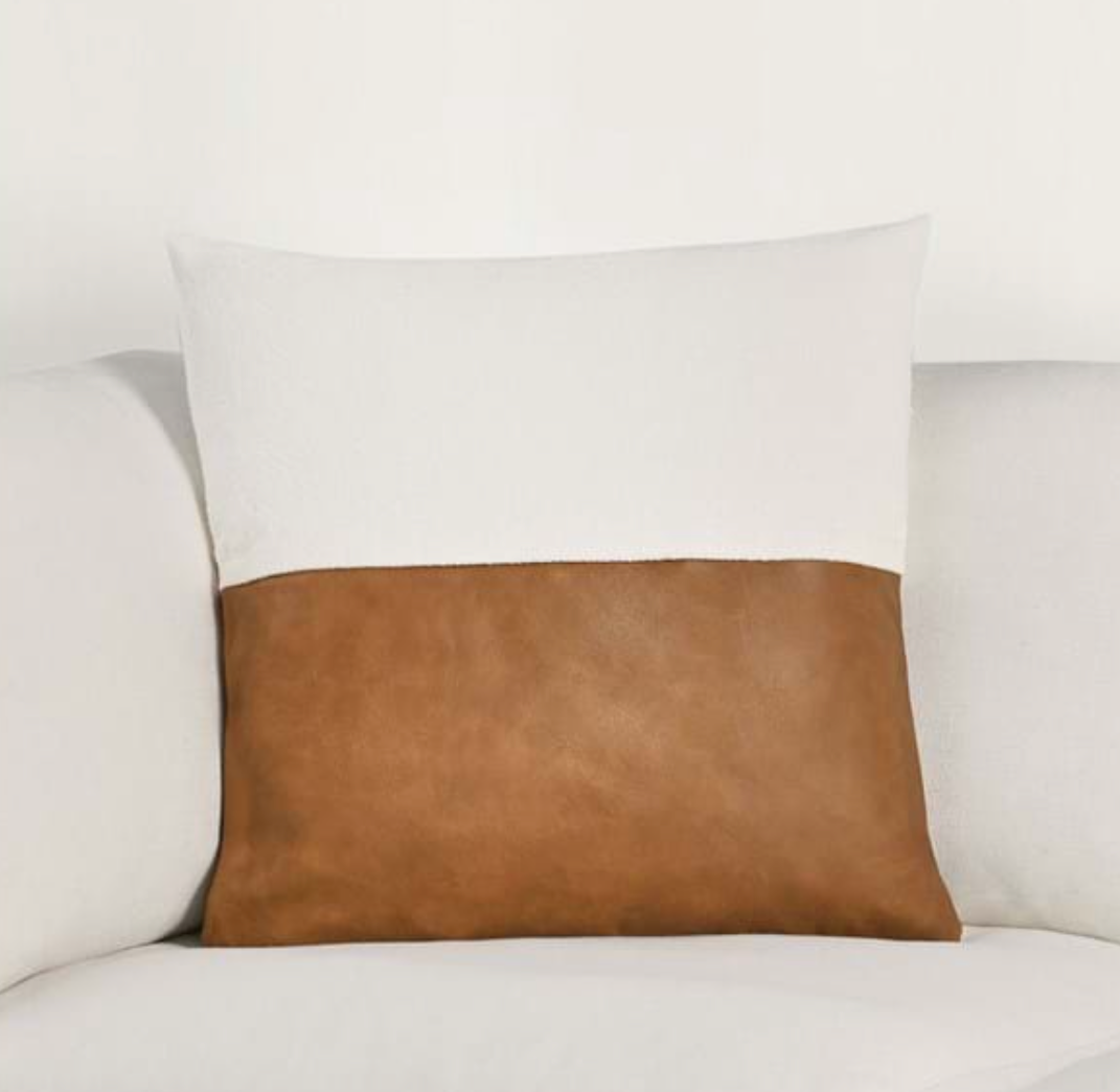 Canyon Ivory/ Chestnut Pillow