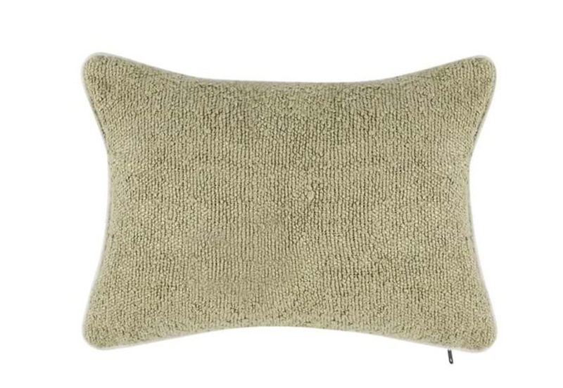 Sava Wheat Green Pillow