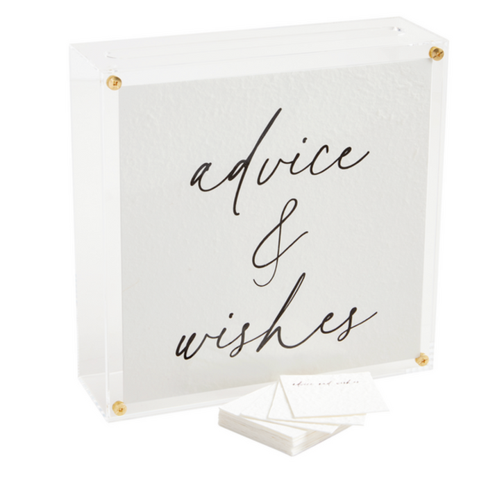 Advice & Wishes Box