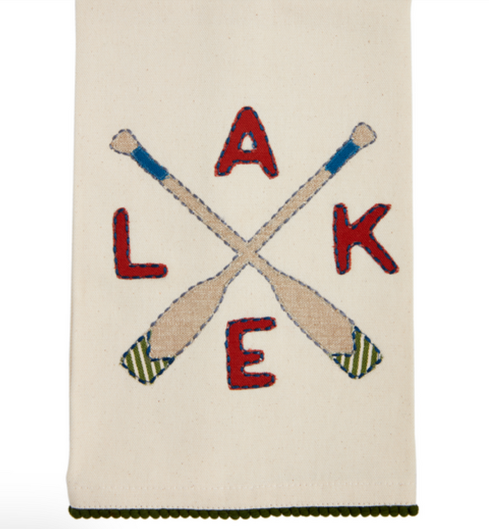 Lake Oar Hand Towel