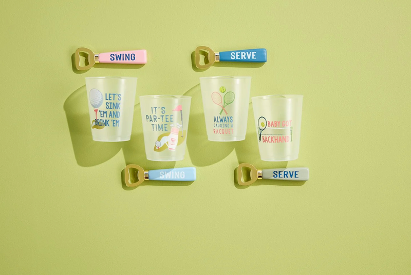Tennis & Golf Party Cup Set