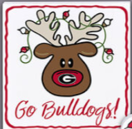 UGA Chunky Ornaments