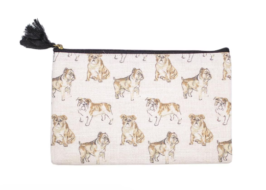 Forever Bulldog Juco Cosmetic Bag