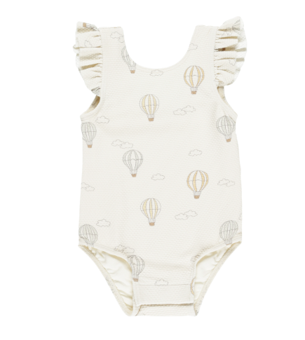 Scoop Back One-Piece || Hot Air Balloons