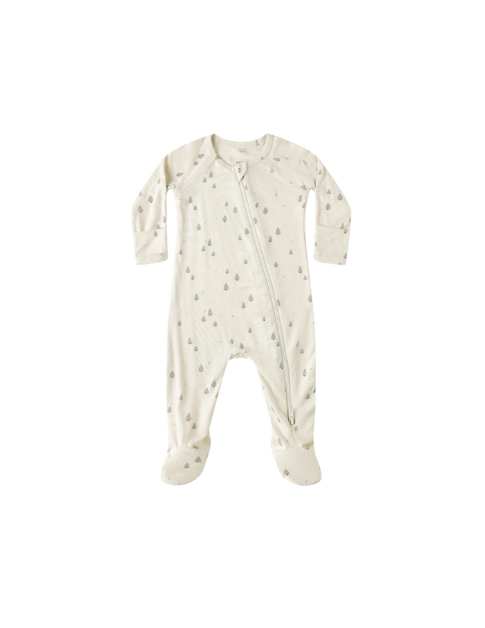 Bamboo Zip Footie || Trees
