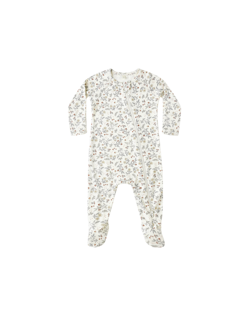 Bamboo Zip Footie || Woodland