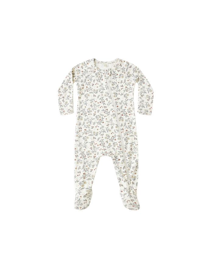 Bamboo Zip Footie || Woodland