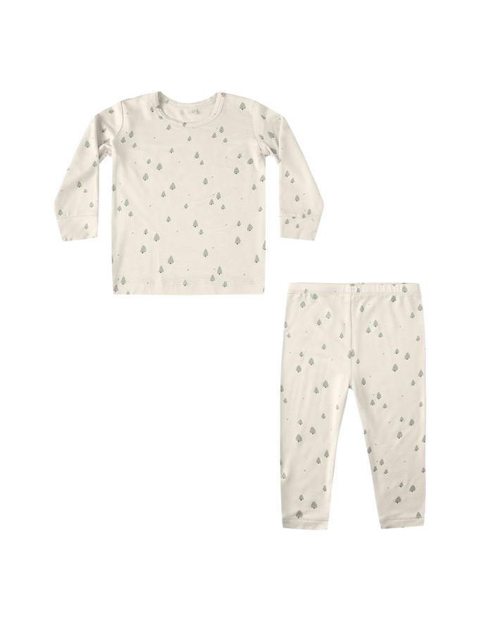 Bamboo Pajama Set || Trees