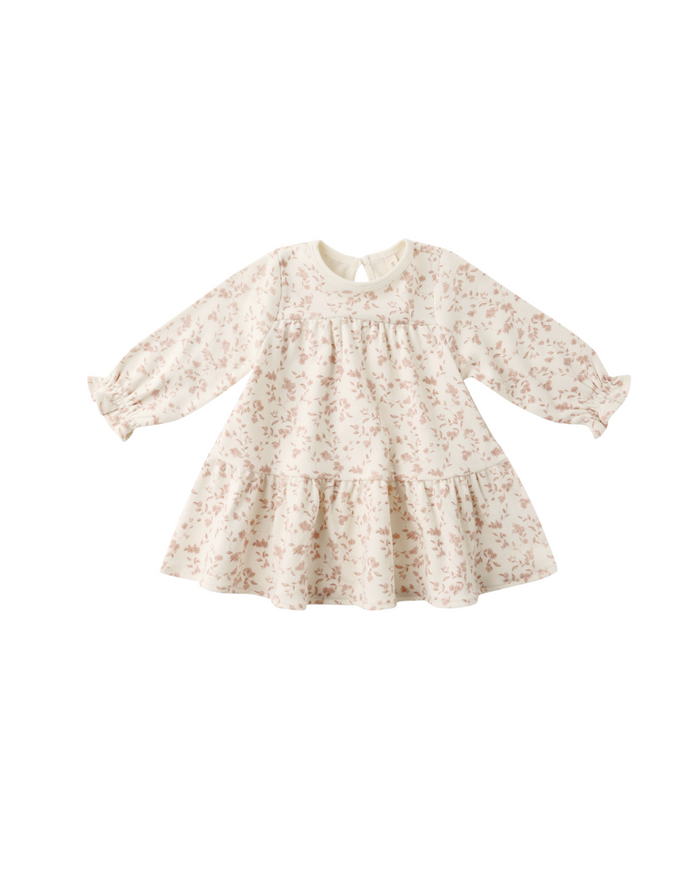 Tiered Jersey Dress || French Garden