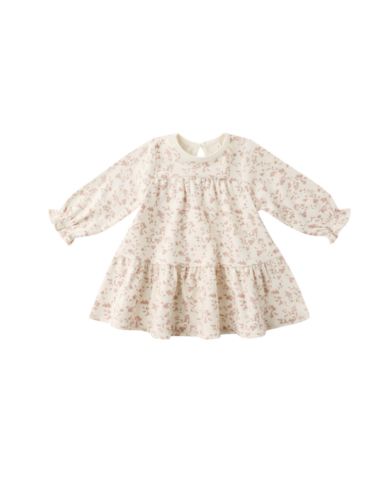 Tiered Jersey Dress || French Garden