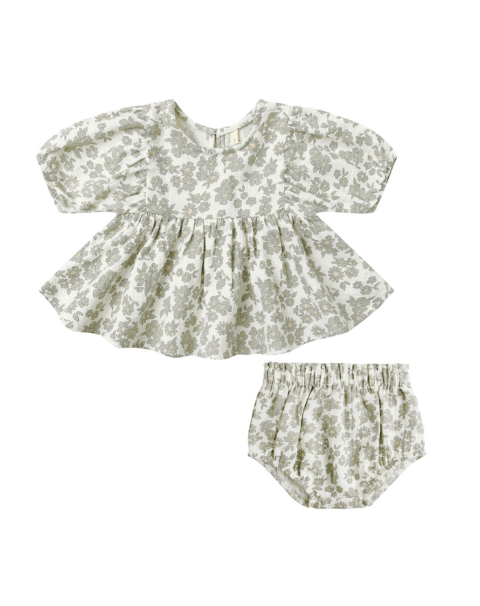Francy Set || Green Floral