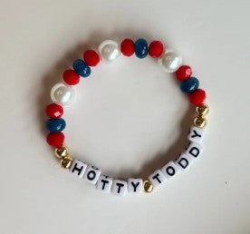 Game Day Beaded Bracelet