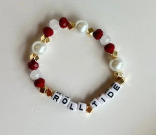 Game Day Beaded Bracelet