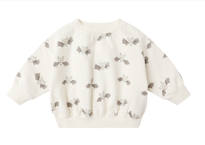 Relaxed Fleece Sweatshirt || Bats
