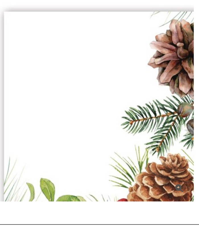 White Spruce Cocktail Napkin