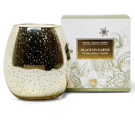 Peace on Earth Holiday Edition Candle