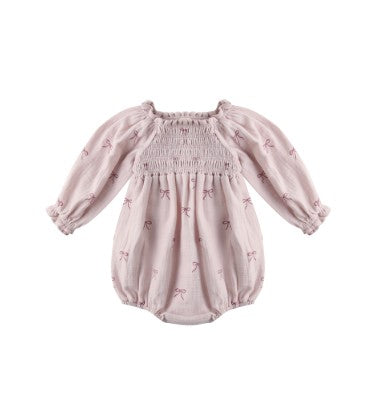 Eden Romper || Bows