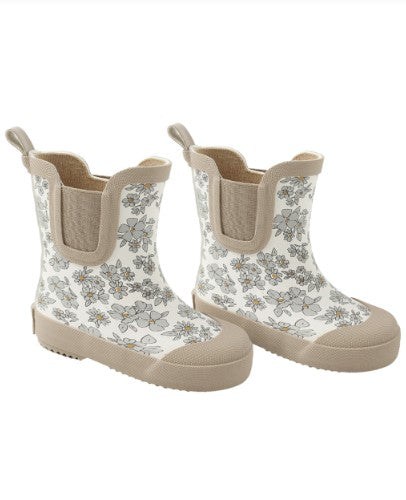 Rain Boots || Blue Floral