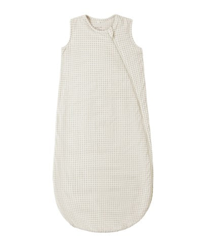 Sleep Bag - Bamboo || Oat Gingham