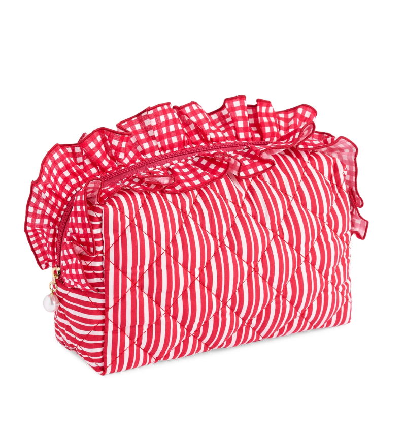 Lucy Zip Pouch - Red