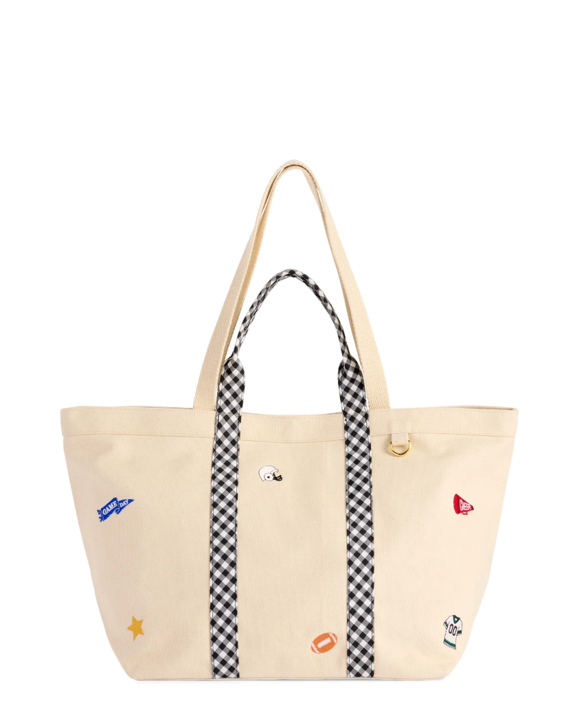 Gameday Tote - Natural