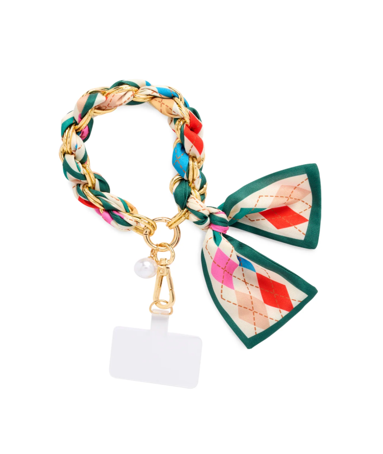 Argyle Phone Wristlet - Multi