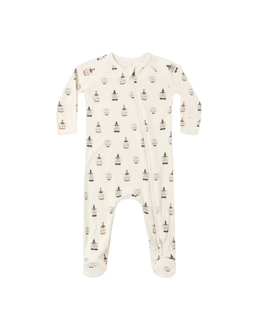 Bamboo Zip Footie || Costume Kittens