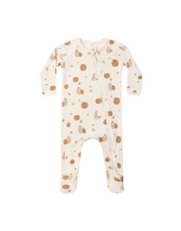 Bamboo Zip Footie || Harvest Friends