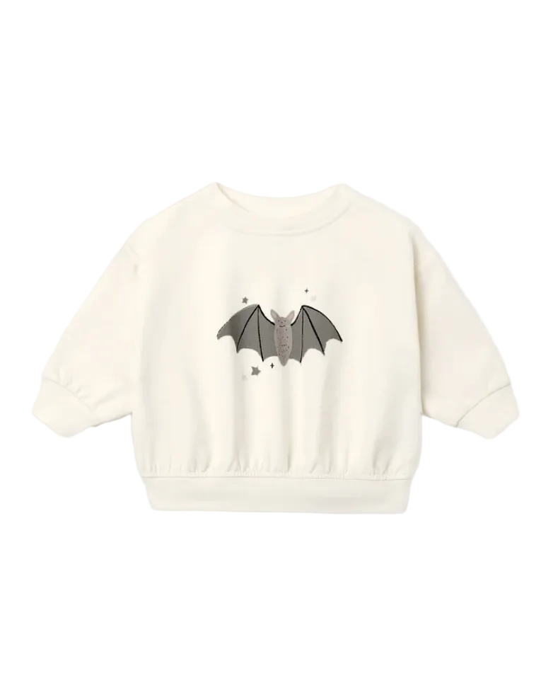 Relaxed Fleece Sweatshirt and Sweatpant || Baby Bats