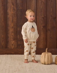 Relaxed Fleece Sweatshirt and Sweatpant || Lil Pumpkins