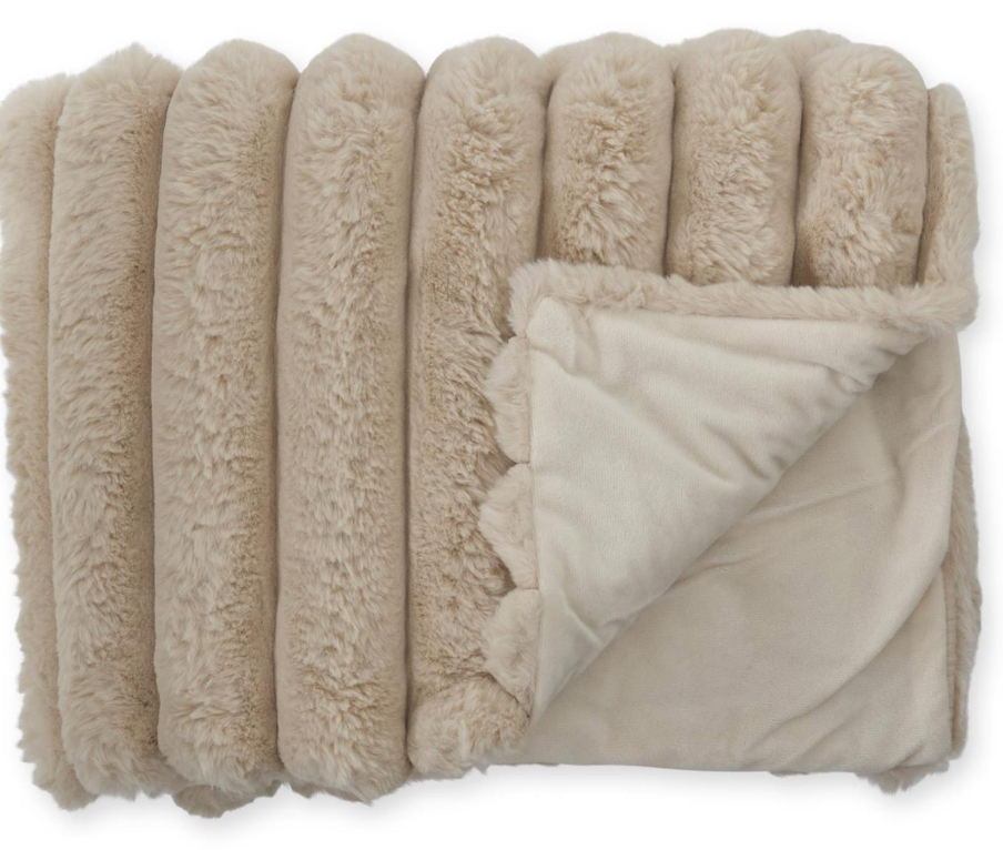 Faux Fur Throw